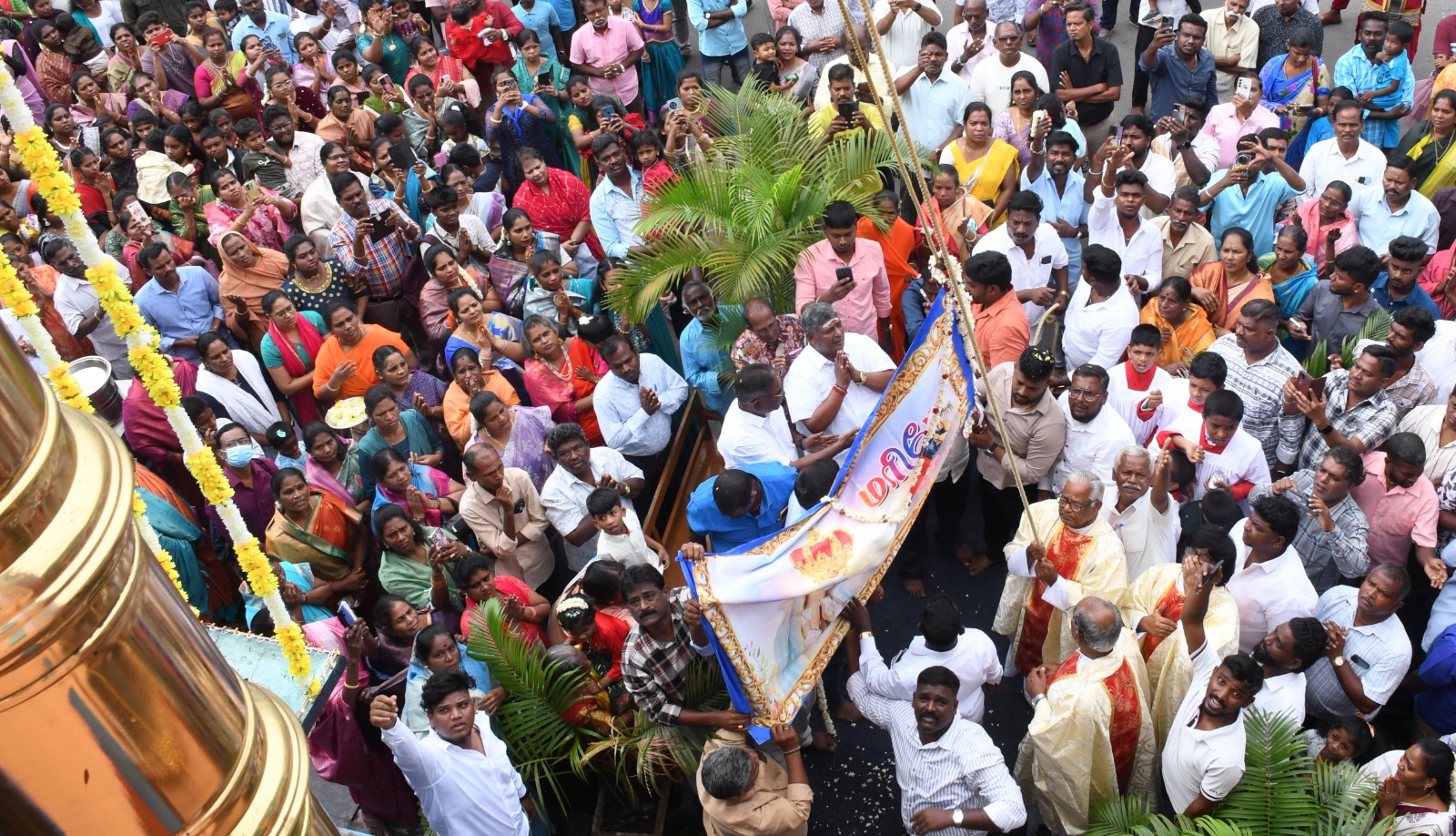 புதுச்சேரி தட்டாஞ்சாவடி புனித பாத்திமா லுார்து அன்னை ஆலய 71-வது ஆலய பெருவிழா