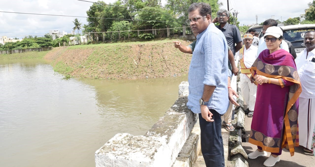 பருவமழை முன்னேற்பாடு நடவடிக்கை பணிகளை மாவட்ட கண்காணிப்பு அலுவலர் ஆய்வு