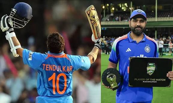 ஆஸ்திரேலியாவுக்கு எதிராக அதிக சதம்:தெண்டுல்கரின் சாதனையை சமன் செய்த ரோகித் சர்மா