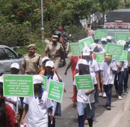 வன உயிரின வார விழாவை முன்னிட்டு விழிப்புணர்வு பேரணி