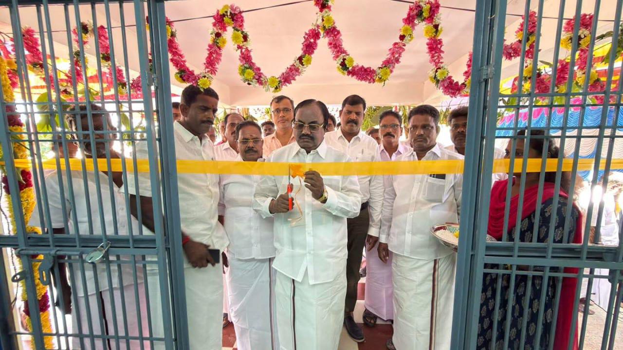 புதிய ஊராட்சி மன்ற கட்டிடம் திறப்பு விழா.