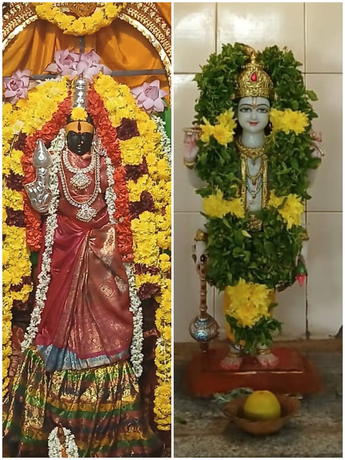 மண்டல பூஜையில் சிறப்பு வழிபாடு.