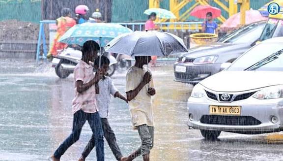 6 நாட்களுக்கு மழை வாய்ப்பு: தமிழகத்திற்கு மஞ்சள் எச்சரிக்கை