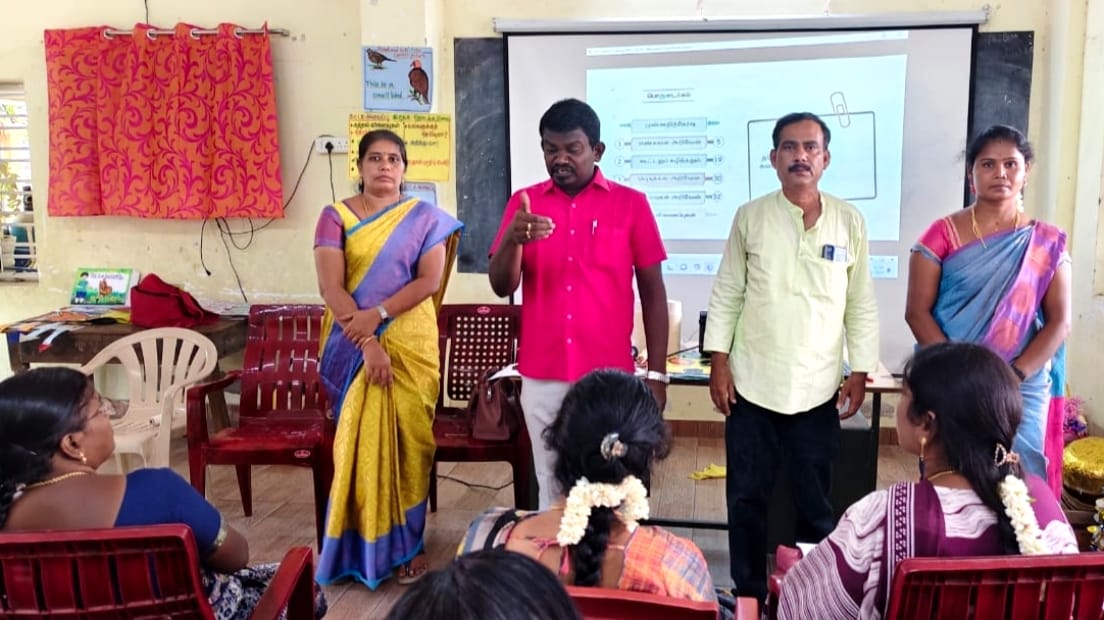 இல்லம் தேடிக் கல்வி தன்னார்வலர்களுக்கு இரண்டாம் பருவம் பயிற்சி தொடக்கம்.