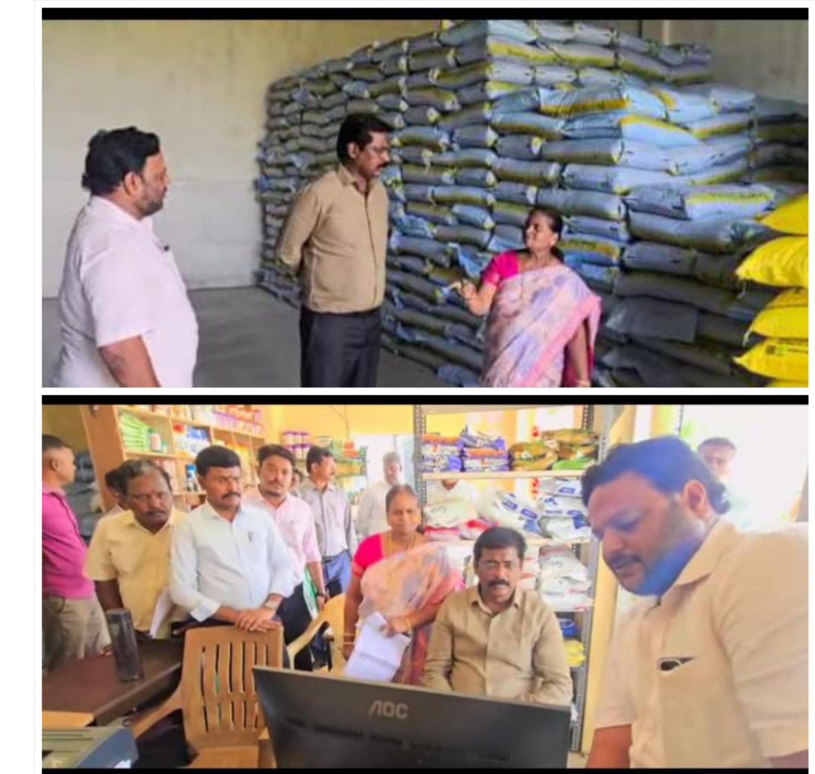 வேளாண்மை துறை தனியார் உரக்கிடங்கில் மாவட்ட ஆட்சியர் திடீர் ஆய்வு