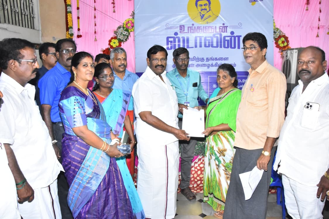 ஆவடி சட்டமன்றத் தொகுதி, திருநின்றவூர் நகராட்சியில் நேற்று நடந்த உங்களுடன்_ஸ்டாலின் திட்ட முகாம்