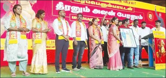 மேட்டூர் தொகுதியில் வீரப்பன் மகள் போட்டி: சீமான் அறிவிப்பு