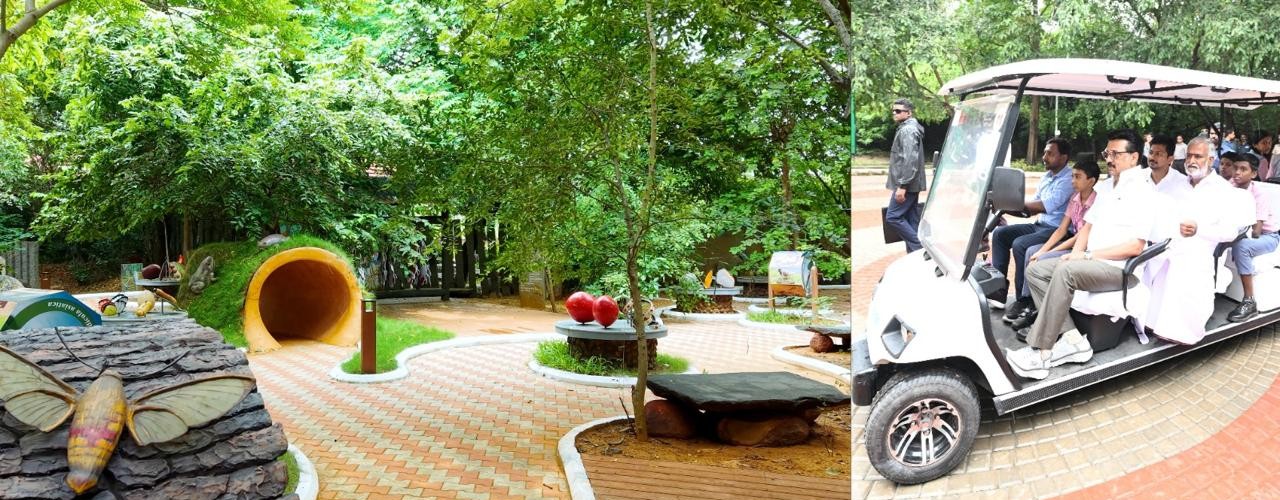 தொல்காப்பியப்பூங்காகை முதல்வர் ஸ்டாலின் திறந்து வைத்தார்