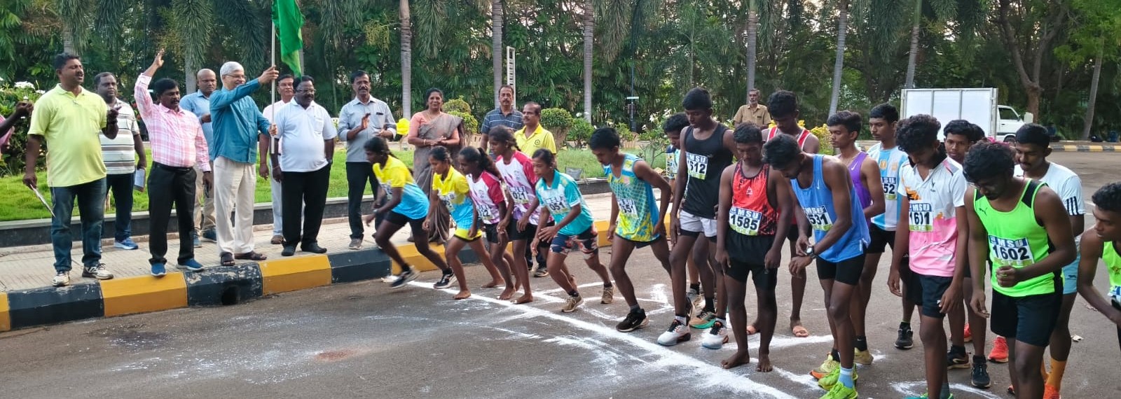 கல்லூரிகளுக்கு இடையிலான மினிமாரத்தான் போட்டி