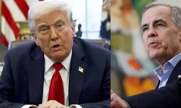 கனடாவுக்கு கூடுதலாக 10 சதவீதம் வரி விதித்த அமெரிக்க ஜனாதிபதி டிரம்ப் - காரணம் என்ன?