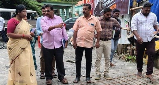 ஆட்சித்தலைவர் அழகுமீனா, வடகிழக்கு பருவமழை முன்னேற்பாடு பணிகளை நேரில் பார்வையிட்டு ஆய்வு