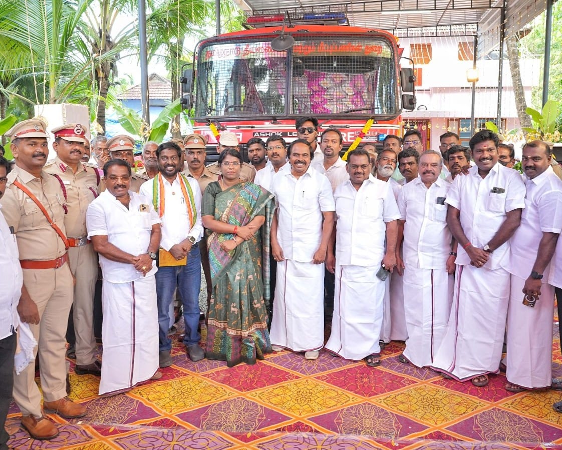 ராஜாங்கம் கலத்தில் தீயணைப்பு மீட்பு பணிகள் துறை புதிய கட்டிடம் திறக்கப்பட்டது