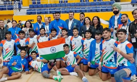 ஆசிய இளையோர் விளையாட்டு போட்டி: கபடியில் இந்திய அணிக்கு இரட்டை தங்கம்