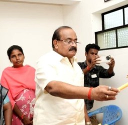 திண்டுக்கல் மாவட்டம் எல்லைப்பட்டியில் புதிய நியாயவிலைக்கடை