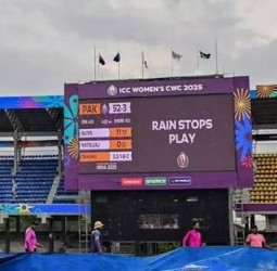 மகளிர் உலகக்கோப்பை: நியூசிலாந்து - பாகிஸ்தான் ஆட்டம் மழையால் பாதிப்பு