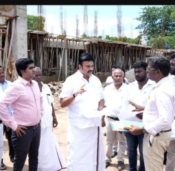 ஆண்டகளூர்கேட் திருவள்ளுவர் அரசு கலைக்கல்லூரியில் ரூ.8.73 கோடி மதிப்பில் மாணவியர் விடுதி