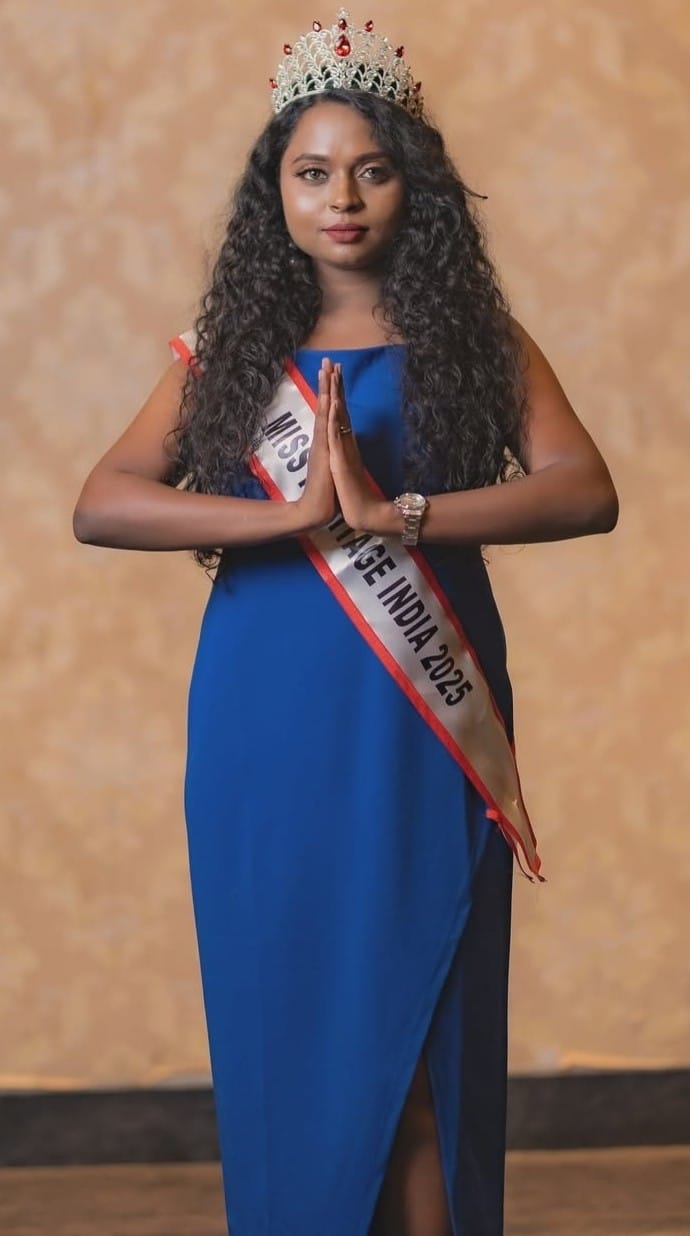 முதுகுளத்தூர் பட்டதாரி பெண்   அழகி போட்டிக்கு தேர்வு