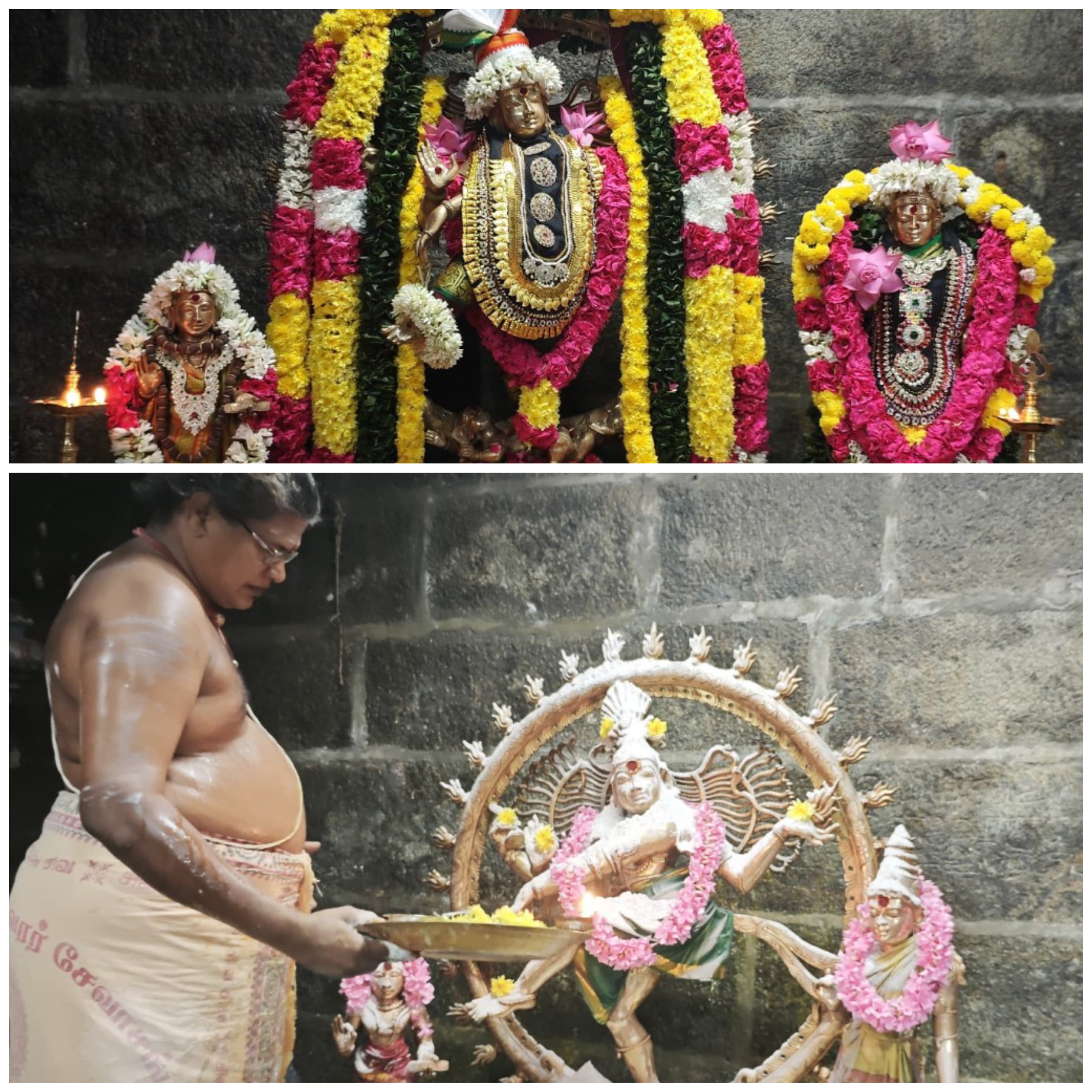 ஸ்ரீ மீனாட்சி சுந்தரேஸ்வரர் திருக்கோயிலில் புரட்டாசி சதுர்த்தியை முன்னிட்டு ஸ்ரீ சிவகாமி உடனாய நடராஜப் பெருமானுக்கு மகாபிஷேகம்