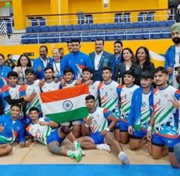 ஆசிய இளைஞர் விளையாட்டுப் போட்டி இந்திய ஆடவர், மகளிர் கபடி அணிகளுக்கு தங்கம்