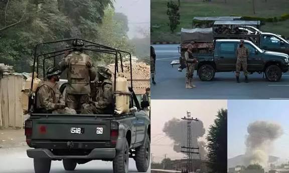 பாகிஸ்தானில் தற்கொலைப்படை தாக்குதல்: 7 ராணுவ வீரர்கள் பலி