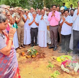 சீட்டம்பட்டு -பாடகம் புதிய சிமெண்ட் சாலை பூமி பூஜை........