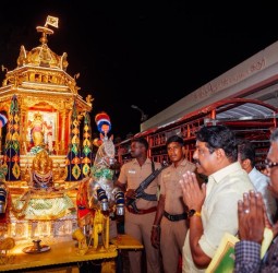 பழனி முருகன் கோவிலில் நயினார் நாகேந்திரன் தரிசனம்