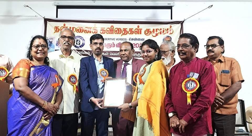 இளம் கவிஞர்கள் ஐவருக்கு தன்முனைச் சுடர் விருதுகள்