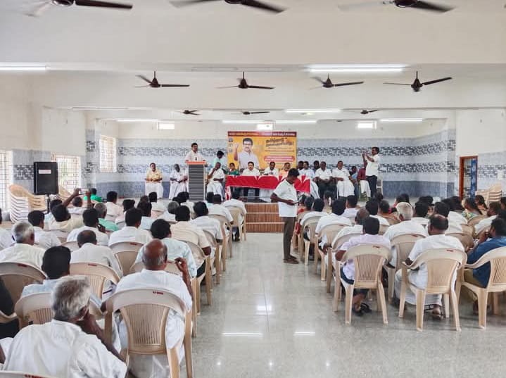 விக்கிரவாண்டி சட்டமன்ற தொகுதிக்குட்பட்ட காணை தெற்கு ஒன்றிய கிளை கழக செயலாளர் BLA2,BDA தேர்தல் பணிக்குழு கூட்டம்