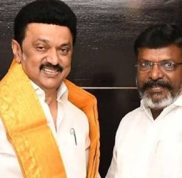 முதலமைச்சர்-திருமாவளவன் சந்திப்பு