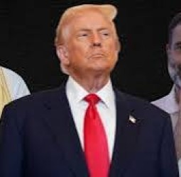 டிரம்ப்புக்கு மோடி தைரியமாக பதிலளிக்க வேண்டும்: ராகுல்