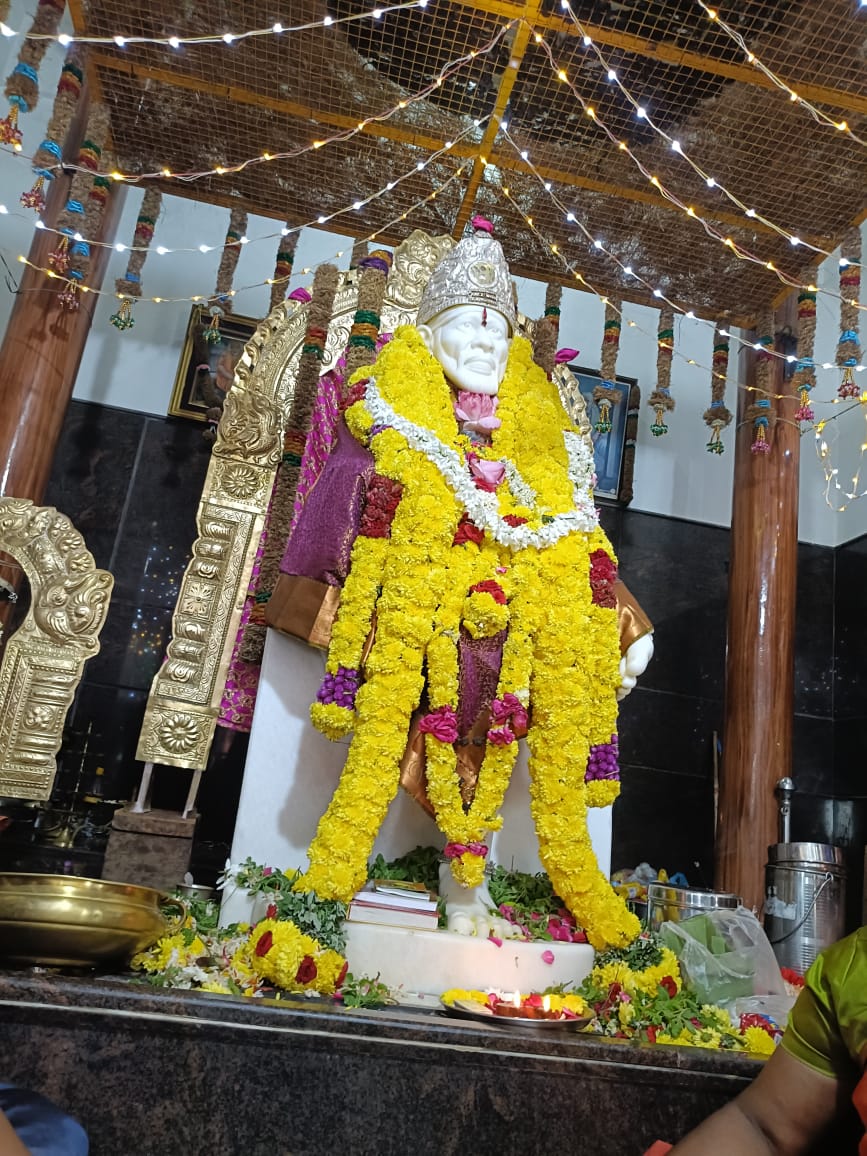 சீர்காழி ஸ்ரீ சீரடி சாய்பாபா தியான ஆலயத்தில்  சாய் பாபா சமாது தின விழா