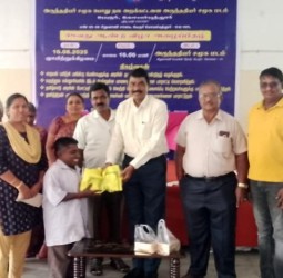 பேரூர் அருந்ததிய சமூக மடத்தின் சார்பாக, தீபாவளி பண்டிகை