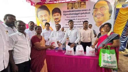 கீழ்பென்னாத்தூா் தொகுதியில் 8 இடங்களில் பகுதிநேர நியாயவிலைக் கடை திறக்கப்பட்டது