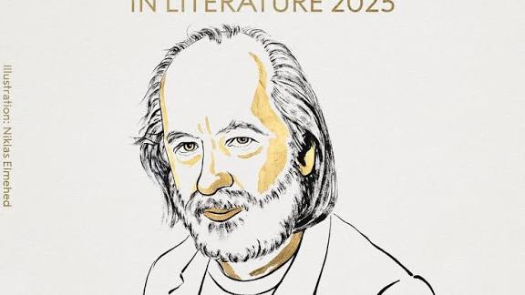 ஹங்கேரி எழுத்தாளர் லாஸ்லோ கிராஸ்னாஹோர்கை-க்கு இலக்கிய நோபல் பரிசு அறிவிப்பு