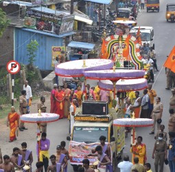 விஷ்வ இந்து பரிஷத் சார்பில் திருமலை திருப்பதி திருக்குடை ஊர்வலம்