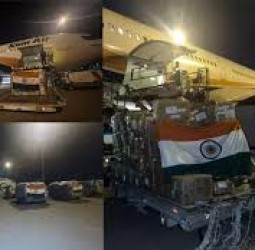 இந்தியா அனுப்பிய 21 டன் நிவாரணப் பொருட்கள் ஆப்கானிஸ்தான் சென்றடைந்தது