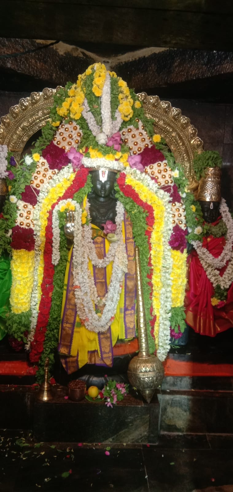 புரட்டாசி மாத பிறப்பை முன்னிட்டு காட்பாடி ஸ்ரீ வரதராஜ பெருமாள் சர்வ அலங்காரத்தில் பக்தர்களுக்கு அருள் பாலிப்பு!