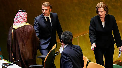 பாலஸ்தீனத்தை தனி நாடாக  அங்கீகரித்த பிரான்ஸ்