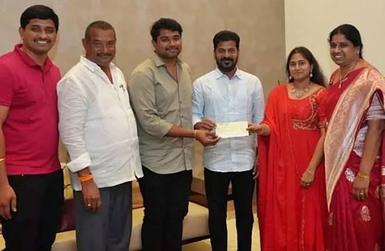 மகனின் திருமண வரவேற்பு தொகையை விவசாயிகளுக்குக் கொடுத்த எம்எல்ஏ!