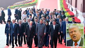 சீன ராணுவ அணிவகுப்பில் ரஷ்யா, வட கொரிய தலைவர்கள் பங்கேற்பு: அமெரிக்க அதிபர் ட்ரம்ப் விமர்சனம்