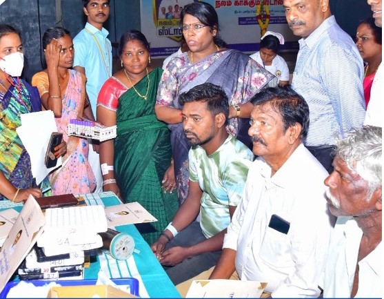 நலம் காக்கும் ஸ்டாலின் முழு உடல் பரிசோதனை முகாம்