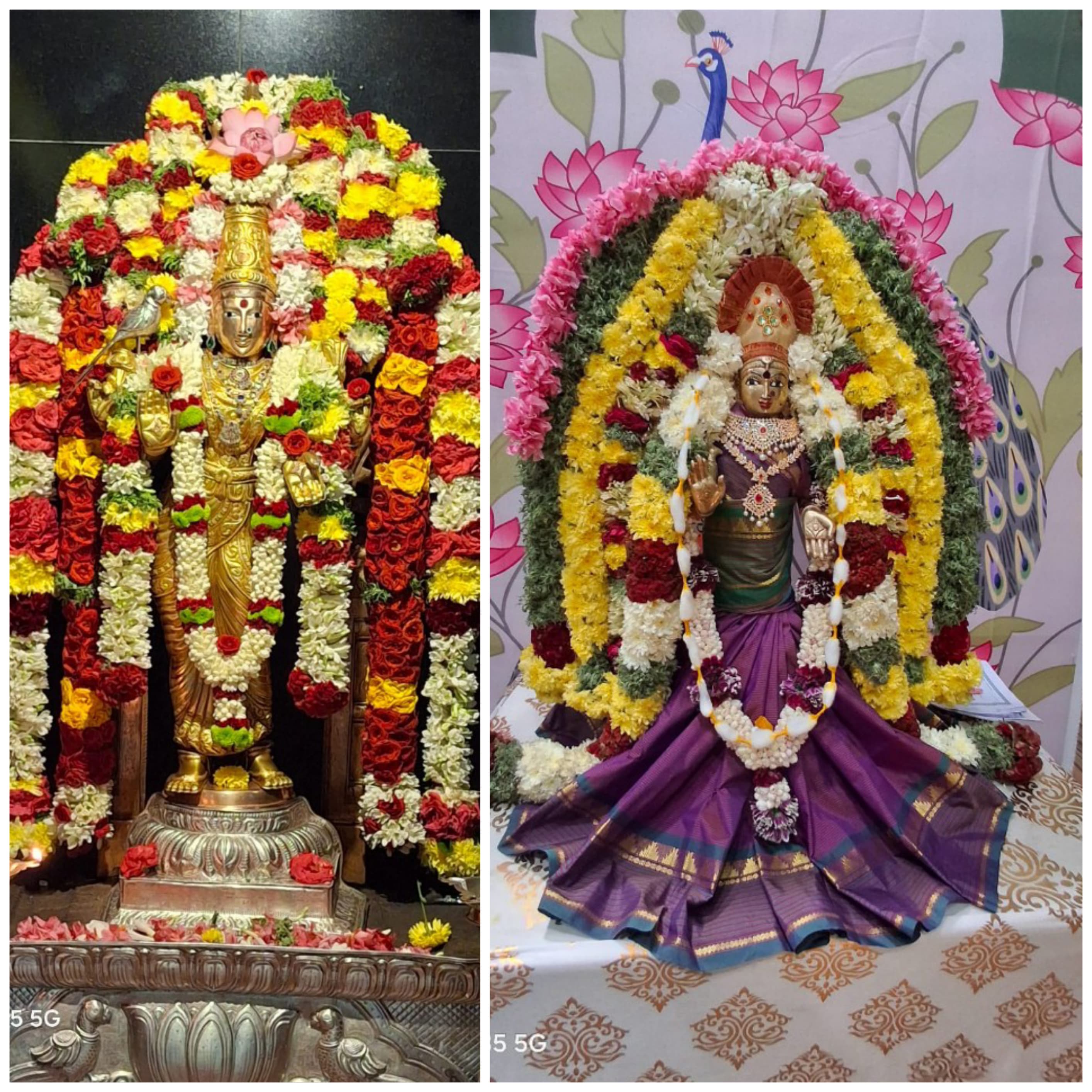 நவராத்திரி 4- ஆம் நாள் சிறப்பு அலங்காரத்தில்.....