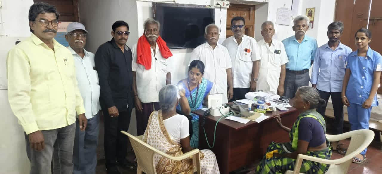 கோவில்பட்டியில் இலவச கண் பரிசோதனை முகாம்