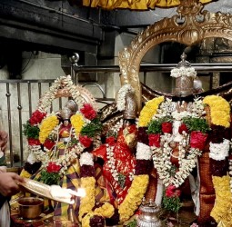 வெங்கடாஜலபதி கோவிலில் நேற்று புரட்டாசி சிறப்பு அலங்கார பூஜை