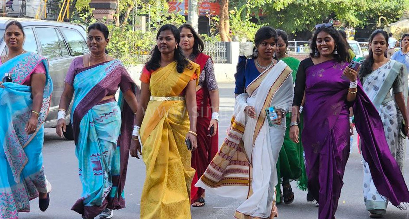 பெண்கள், குழந்தைகள் பாதுகாப்பு குறித்து “குயின்ஸ் வாக்” விழிப்புணர்வு