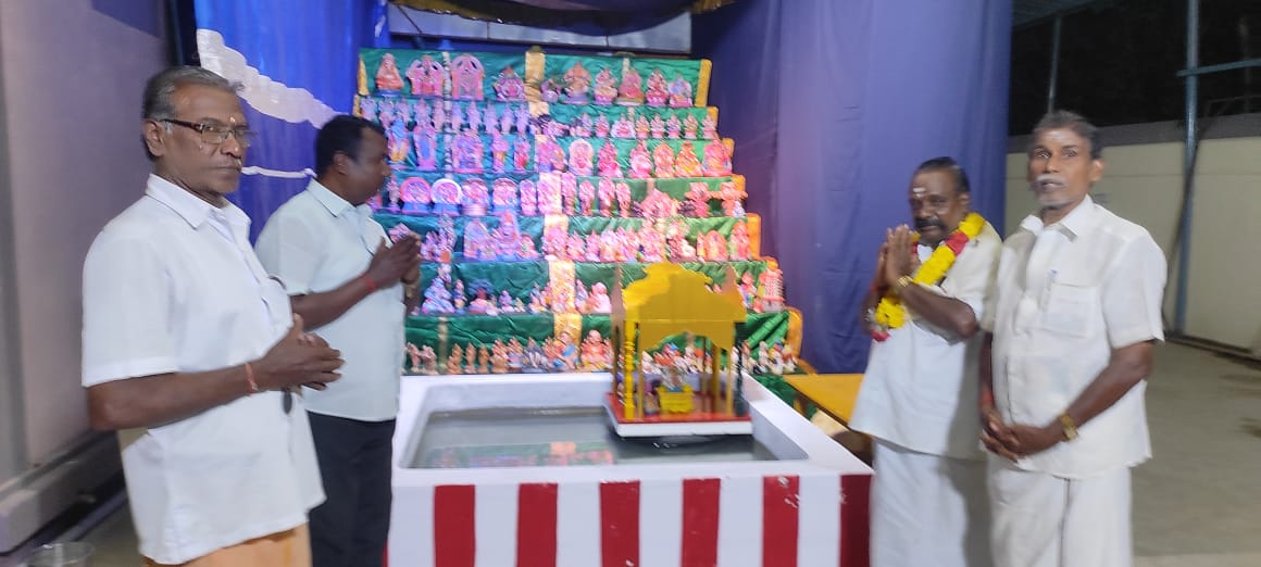 வலங்கைமான் ஸ்ரீ தையல் நாயகி சமேத ஶ்ரீ வைத்தீஸ்வர் ஆலயத்தில் நவராத்திரி மஹோற்சவ விழா தொடக்கம்.