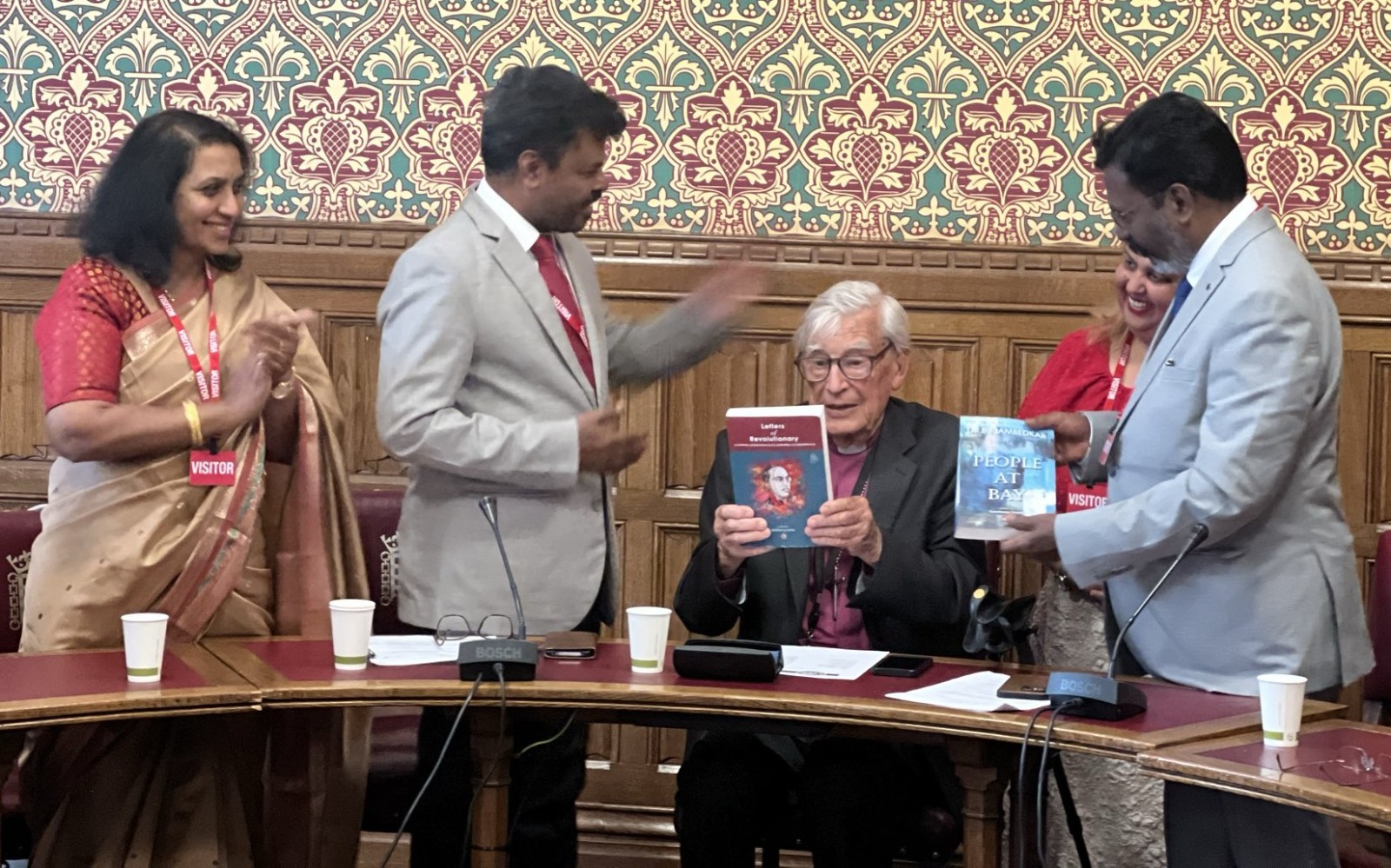 ஹாரிஸ் ரிச்சர்டு பிரபு தலைமையில் நடந்த கருத்து பகிர்வில் விசிக தலைவர் திருமாவளவன்