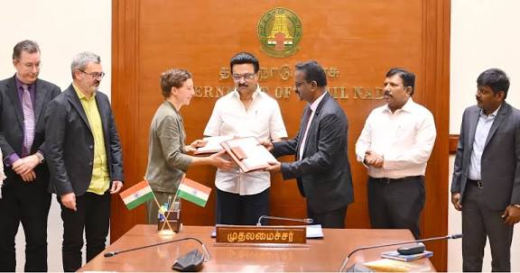 கலாச்சார பரிமாற்றம்; நிபுணர்களுக்குப் பயிற்சி: சுற்றுலா மேம்பாட்டுக்கு பிரான்சுடன் தமிழக அரசு ஒப்பந்தம் கையெழுத்து