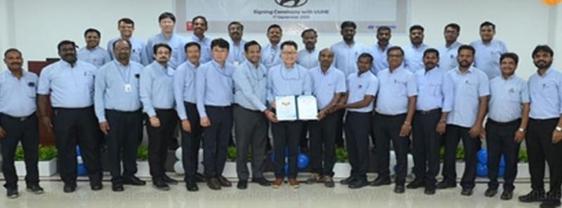 ஹூண்டாய் மோட்டார் நிறுவனம் புதிய ஊதிய ஒப்பந்தத்தில் கையெழுத்திட்டுள்ளது