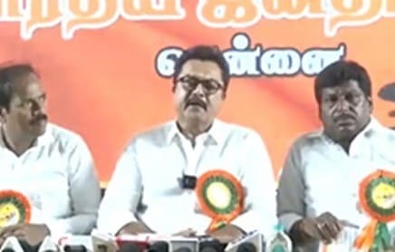 உச்சநடிகராக இருந்தபோது  எனக்கும் தான் கூட்டம்வந்தது  சரத்குமார் சொல்கிறார்